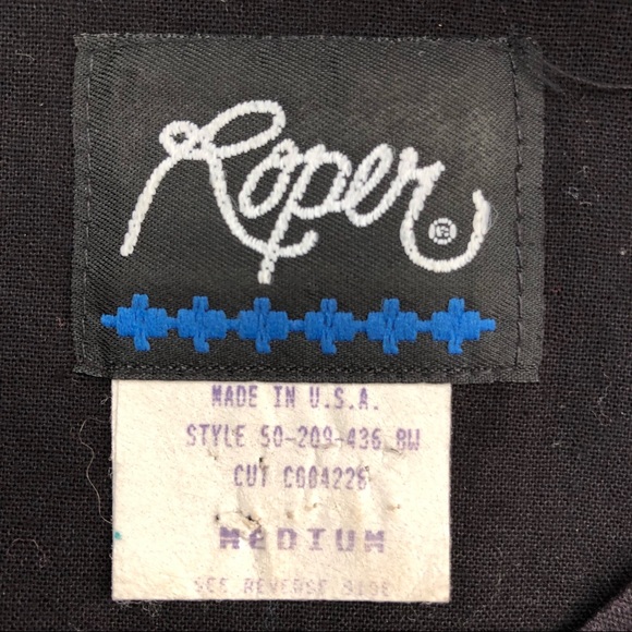 Sz M Western Roper Top - Picture 3 of 4